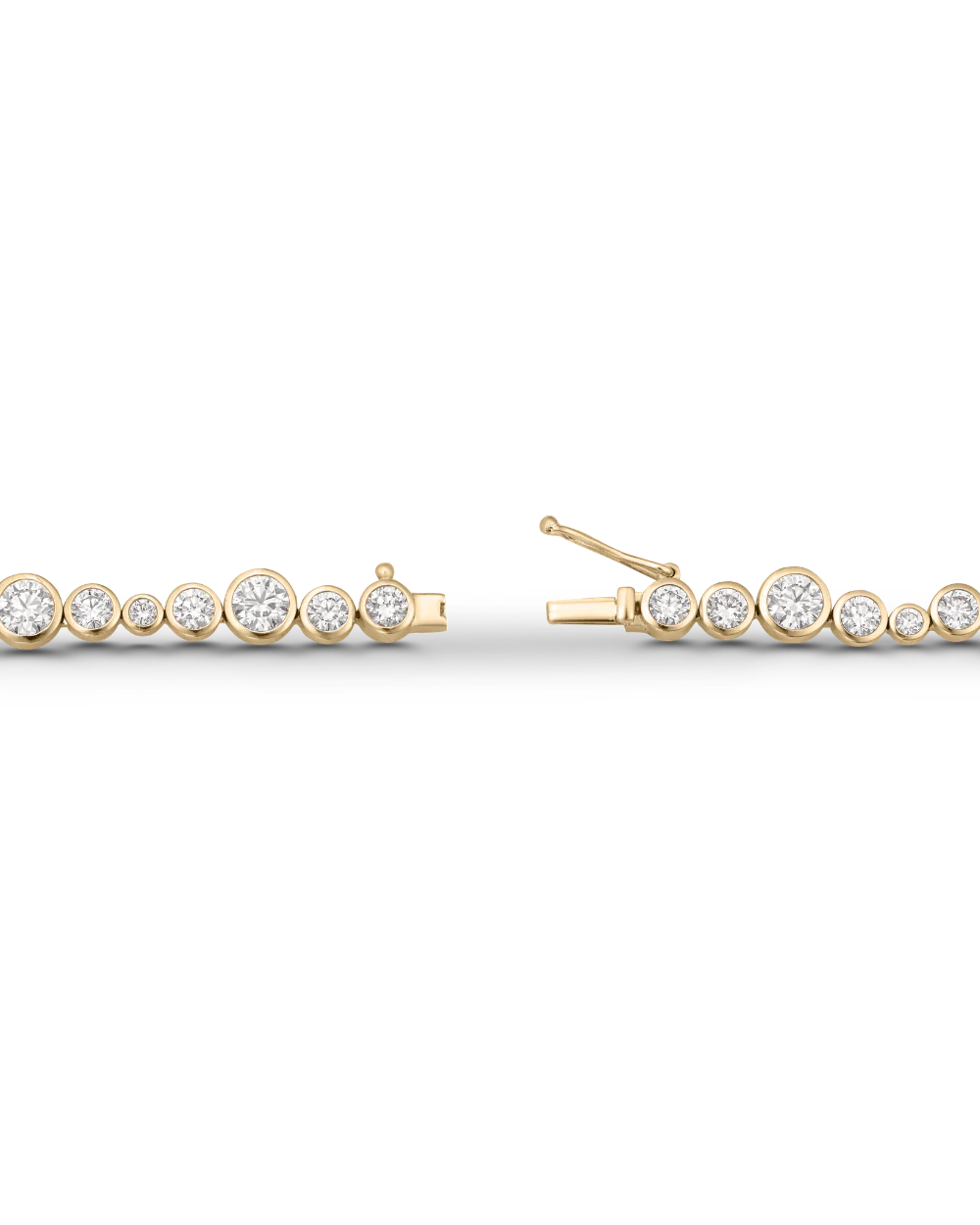 Vivienne Bezel Tennis Necklace - Image 12